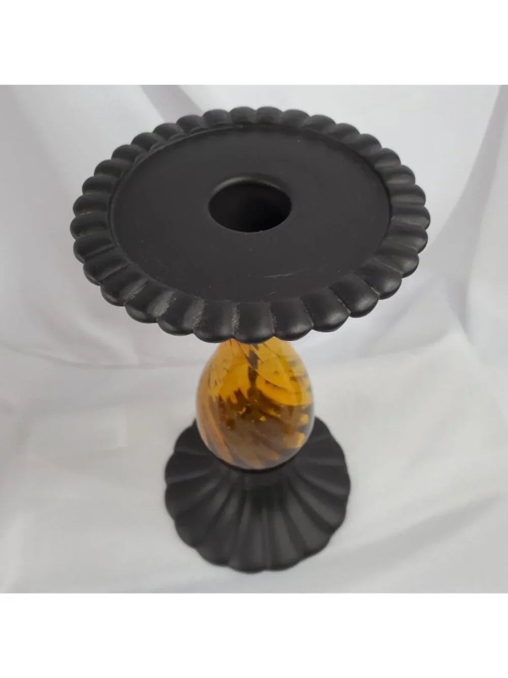 Partylite P8722 Global Fusion Taper Pillar Candle Peglite Holder Retired